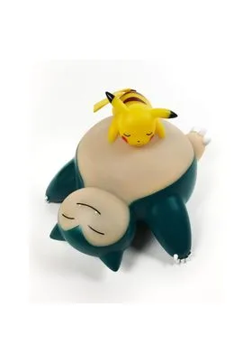 Snorlax y Pikachu Lampara Led 25 CM Touch Sensor Pokemon