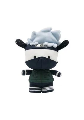 KAKASHI POCHACCO PELUCHE 20 CM NARUTO SHIPPUDEN & HELLO KITTY