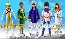 SURTIDO ROBOTECH 10 CM 20 xPOSEABLE FIGURES ASST WAVE 2 ROBOTECH