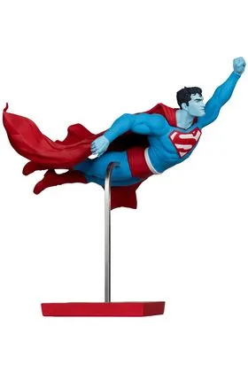SUPERMAN BY LEE BERMEJO ESTATUA RESINA 26 CM DC SUPERMAN RED AND BLUE 1/10 SCALE