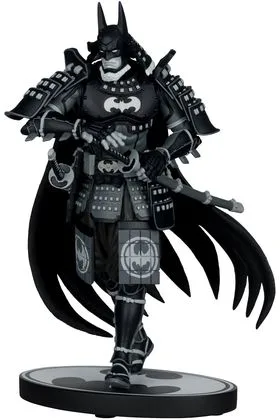 Batman Ninja Version Estatua Resina 20 CM DC Batman Black and White 1/10 Scale