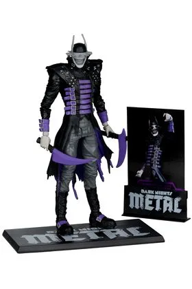 The Batman Who Laughs Figura 18 CM DC Darks Nights Gold Level Collection