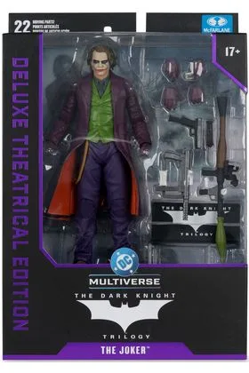 The Joker Figura 18 CM the Dark Knight DC Multiverse Deluxe Theatrical Edition