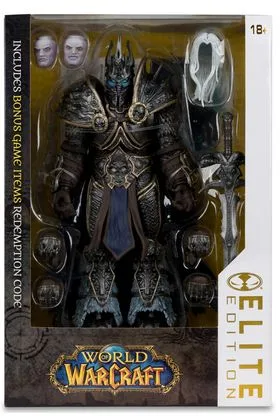 LICH KING FIGURA 22 CM WORLD OF WARCRAFT ELITE EDITION
