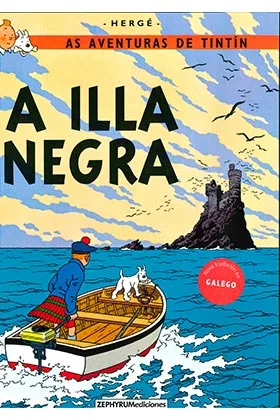 Tintin. a Illa Negra (galego)