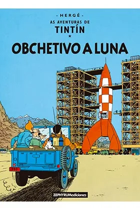 Tintin. Obchetivo a Luna (aragones)
