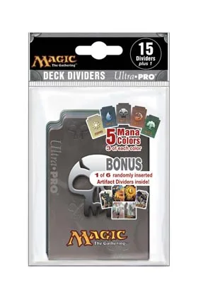 MAGIC EE DECK DIVIDERS - SIMBOLOS MANA (15+1)