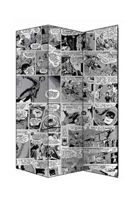 Viñetas Comic Biombo 40x180x2,5CM Batman Universo DC