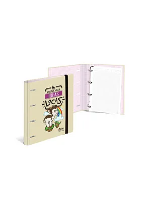 VAKYPANDY CARPETA ANILLAS YOUTUBERS