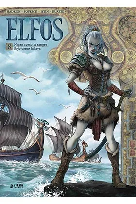 ELFOS 08. NEGRO COMO LA SANGRE/ ROJO COMO LA LAVA