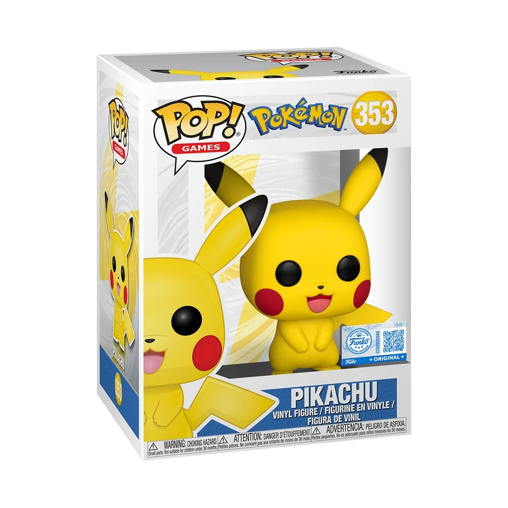 Figura POP Pokemon Pikachu Exclusive