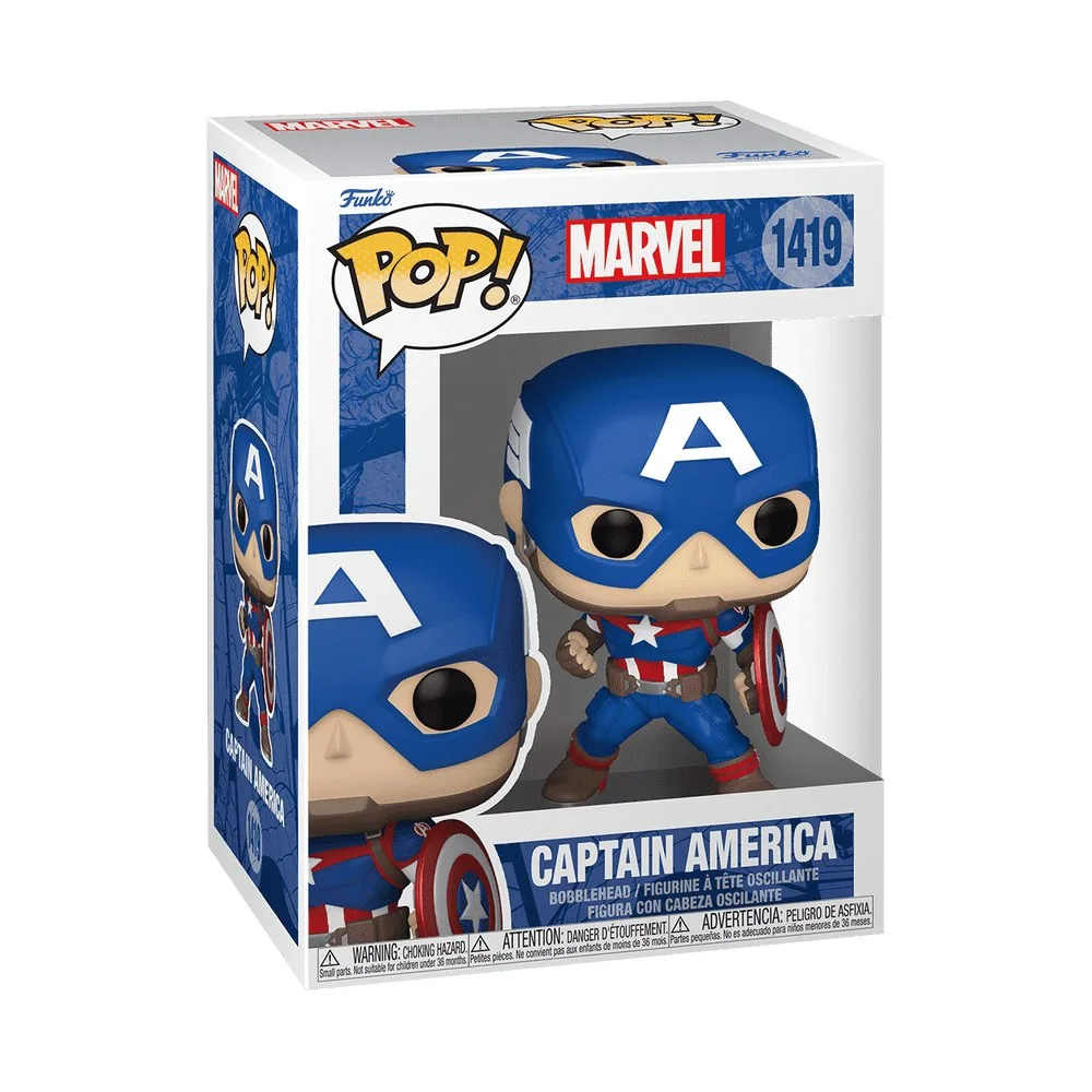 Figura POP Marvel Capitan America Classics