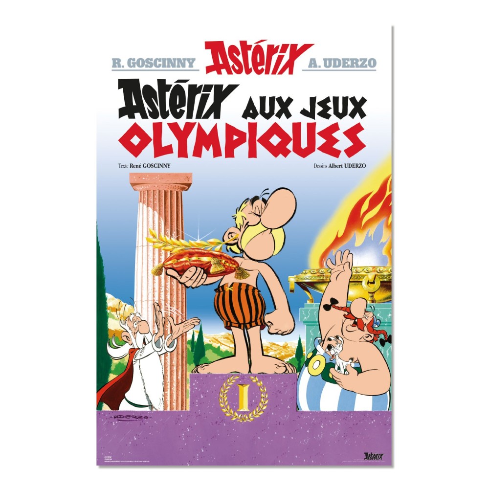 Poster Asterix y Obelix Juegos Olimpicos